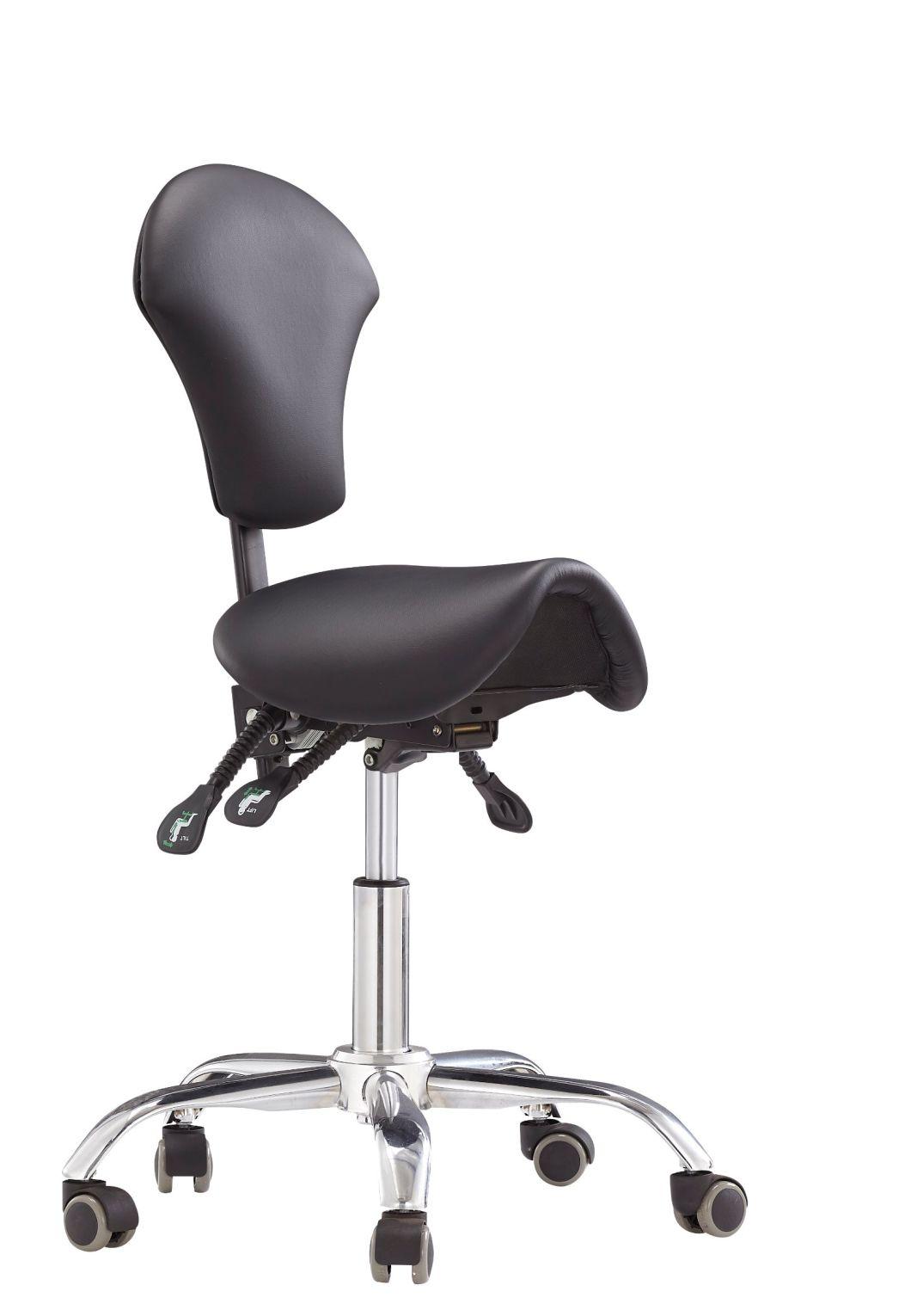 Ergonomic Saddle Seat Correct Siting Posture Office Chair