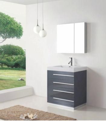 Wholesale MDF Bathroom Vanity with Mirror Cabinet China Supplier