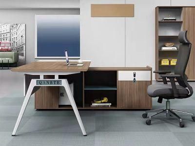 Modern Office Desk Luxury Executive Desk Computer Desk Manager Office Furniture Cabinet Drawer Study Table