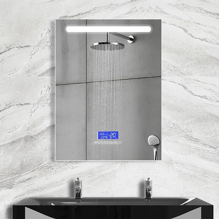 Sensor Switch LED Lighting Illuminated Bathroom Vanity Wall-Mounted Mirror China Manufacturer