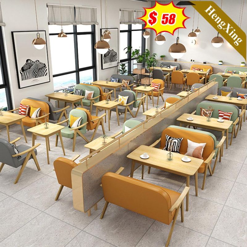 Chinese Suppliers MDF Dining Room Modern Home Furniture Dining Table Set with Chair