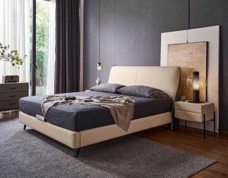 China Wholesale Modern Bedroom Furniture Beds Italy Bed King Bed Wall Bed a-Mf002