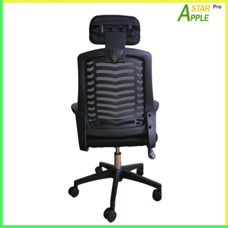 Wonderful Swivel Chair with Breathable Mesh Backrest and Fabric Seat