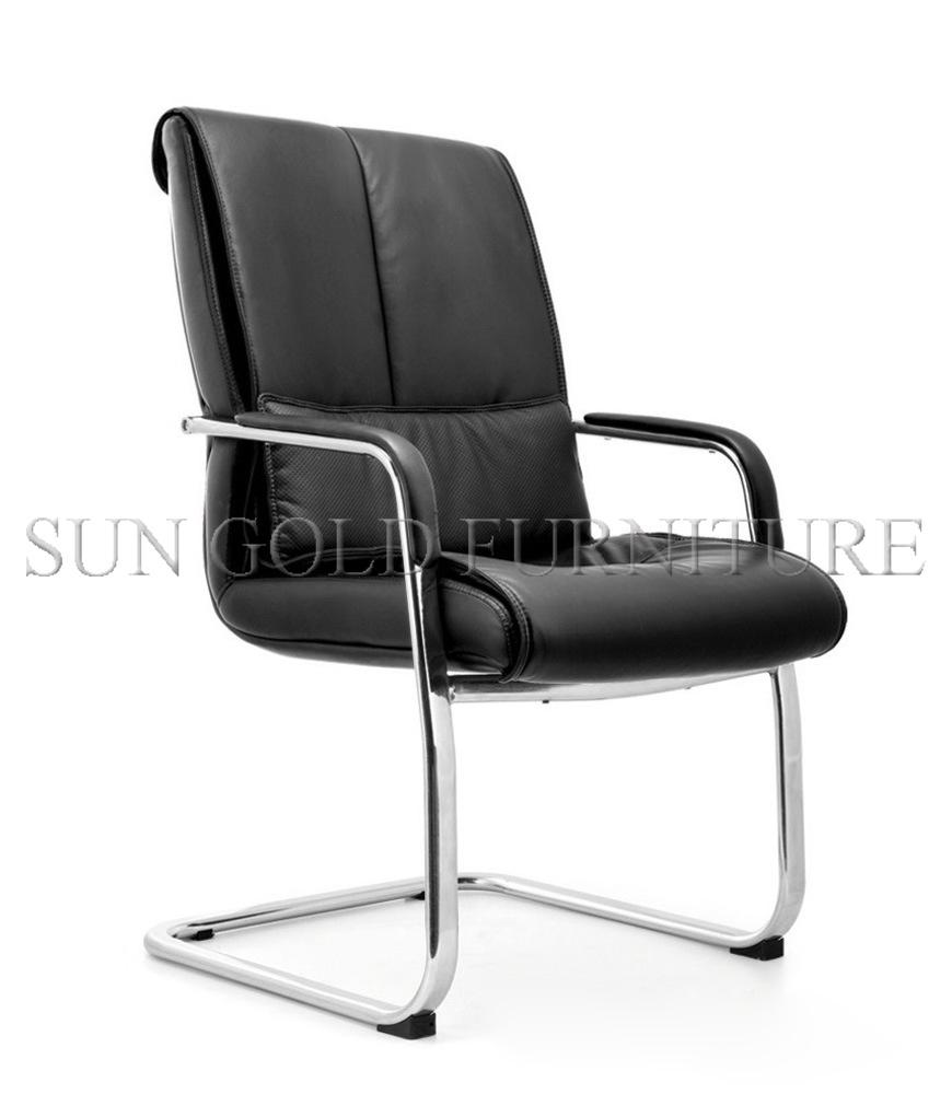 Modern Genuine Leather/PU Aluminium Executive Boss Arm Office Chair (SZ-OC131C)