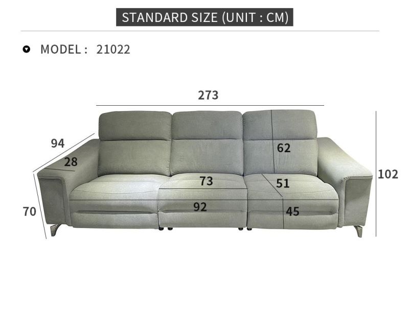 Solid Wood Modern Living Room Home Furniture Chesterfield Set High-End Customized High-Quality Frosted Fabric Sofa