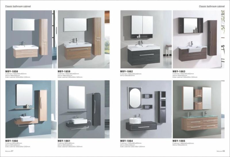 MDF Bathroom Vanities Single Sink