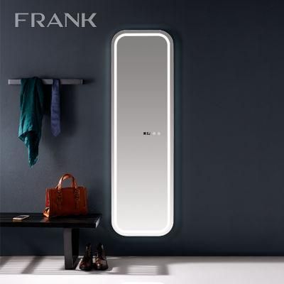 Dressing Bathroom Mirror Long Mirror with LED Light