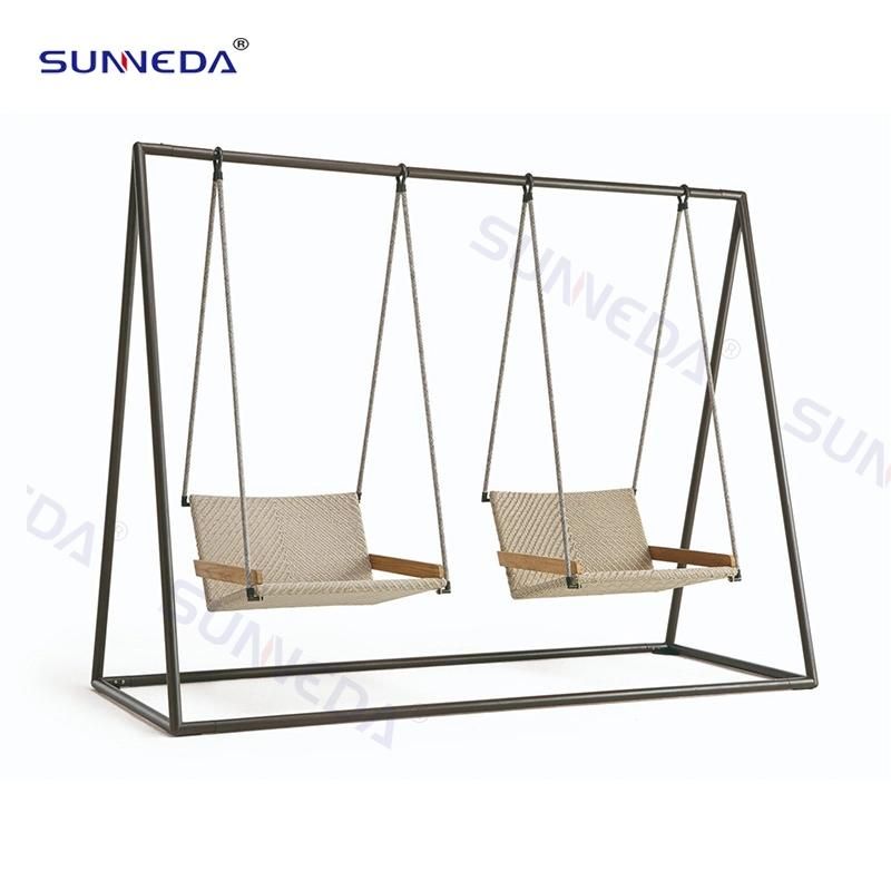 Hot Sell Outdoor Modern Design Leisure Hanging Swing Aluminium Furniture