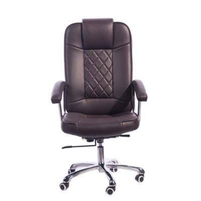 Ergonimic Swivel Modern Gas Spring Executive Boss Leather Office Chair