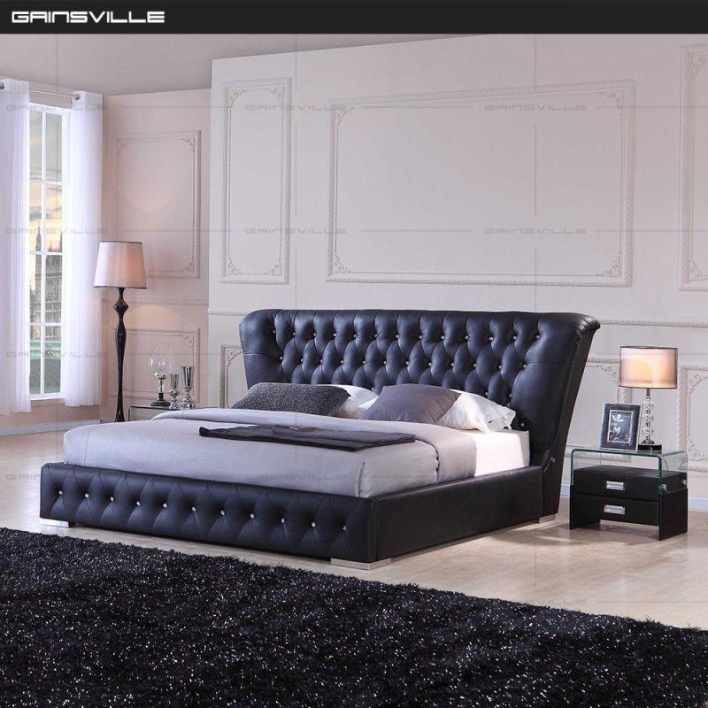 Gainsville Luxury Italian King Size Bed Set Furniture Home Furniture with Factory Price Furniture