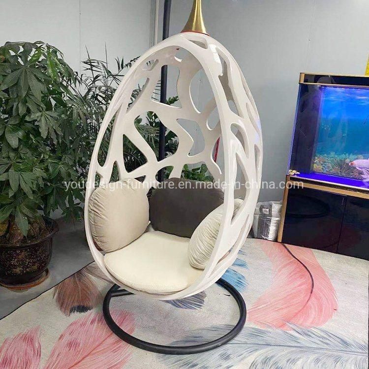 2021 Hot Sale Brand Modern Living Room Leisure Swing Chair Varanda Egg Chairs Deisgner Furnitures for Hotel