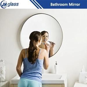 Illuminated Intelligent Frameless Bathroom Vanity Mirror with LED Defogger Dimmer Magnifier