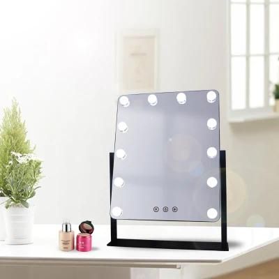 Metal Frame High Definition Hollywood Vanity Mirror for Makeup