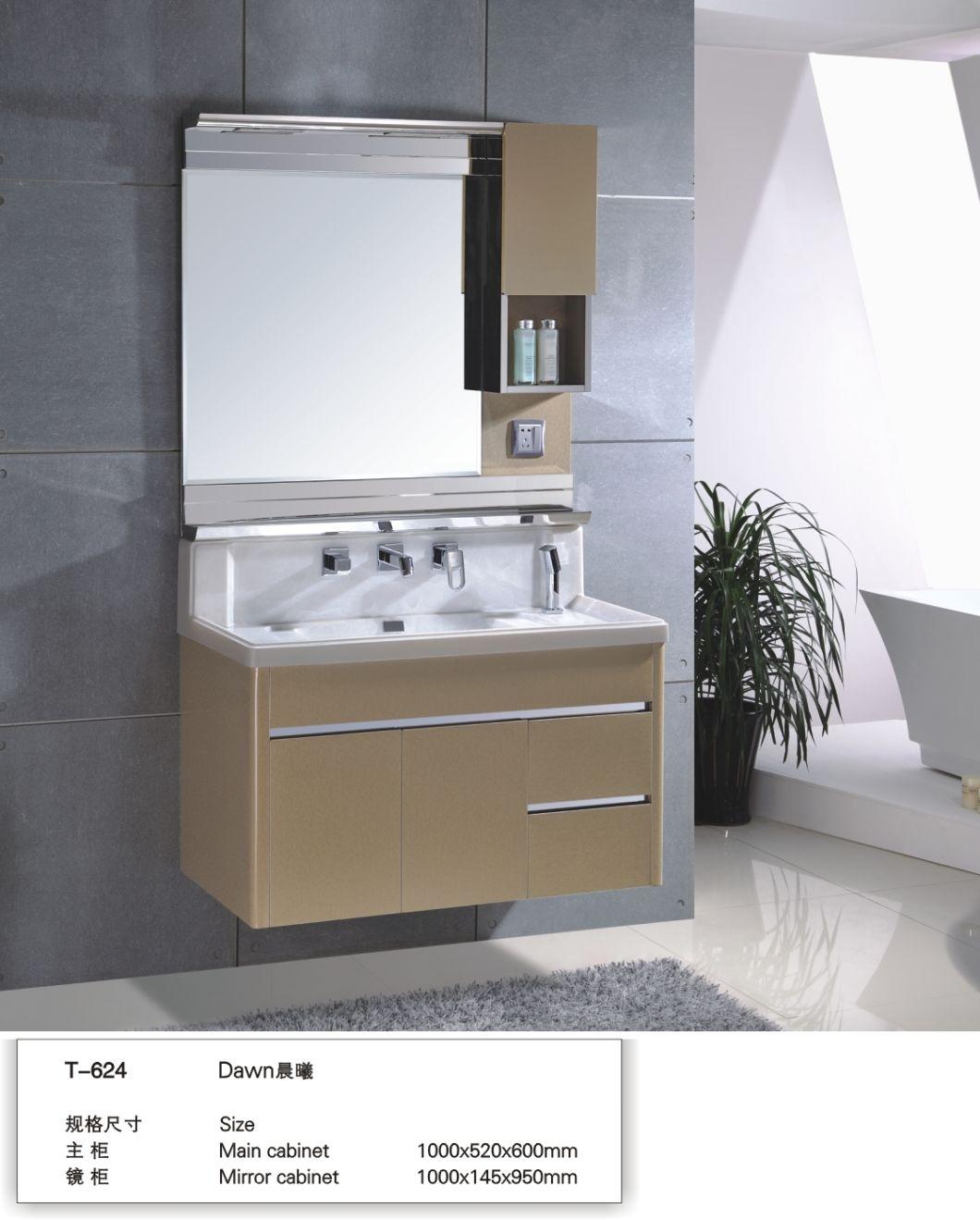 201 Stainless Steel Luxury Modern Wall Home Decor Bathroom Furniture