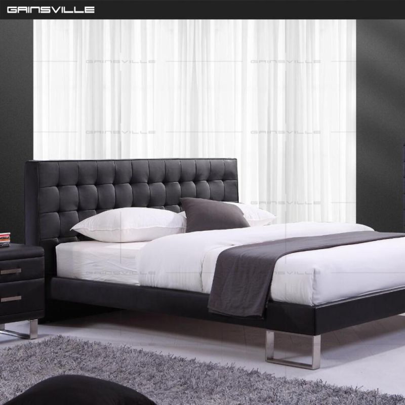 Wholesale Foshan Factory Furniture Bedroom Bed Set Gc1633