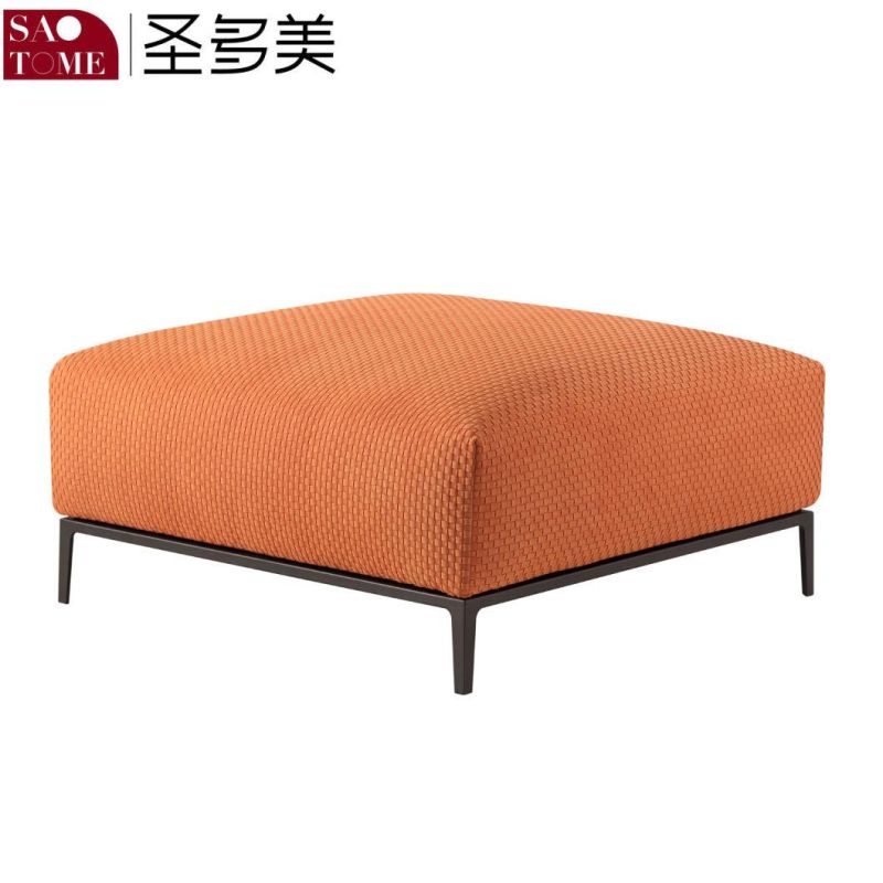 Modern Living Room Furniture Cushioned Square Footed Leisure Chair