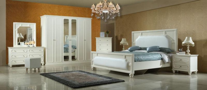 Wholesale Modern Custom Size Solid Wooden Bedroom Furniture Set