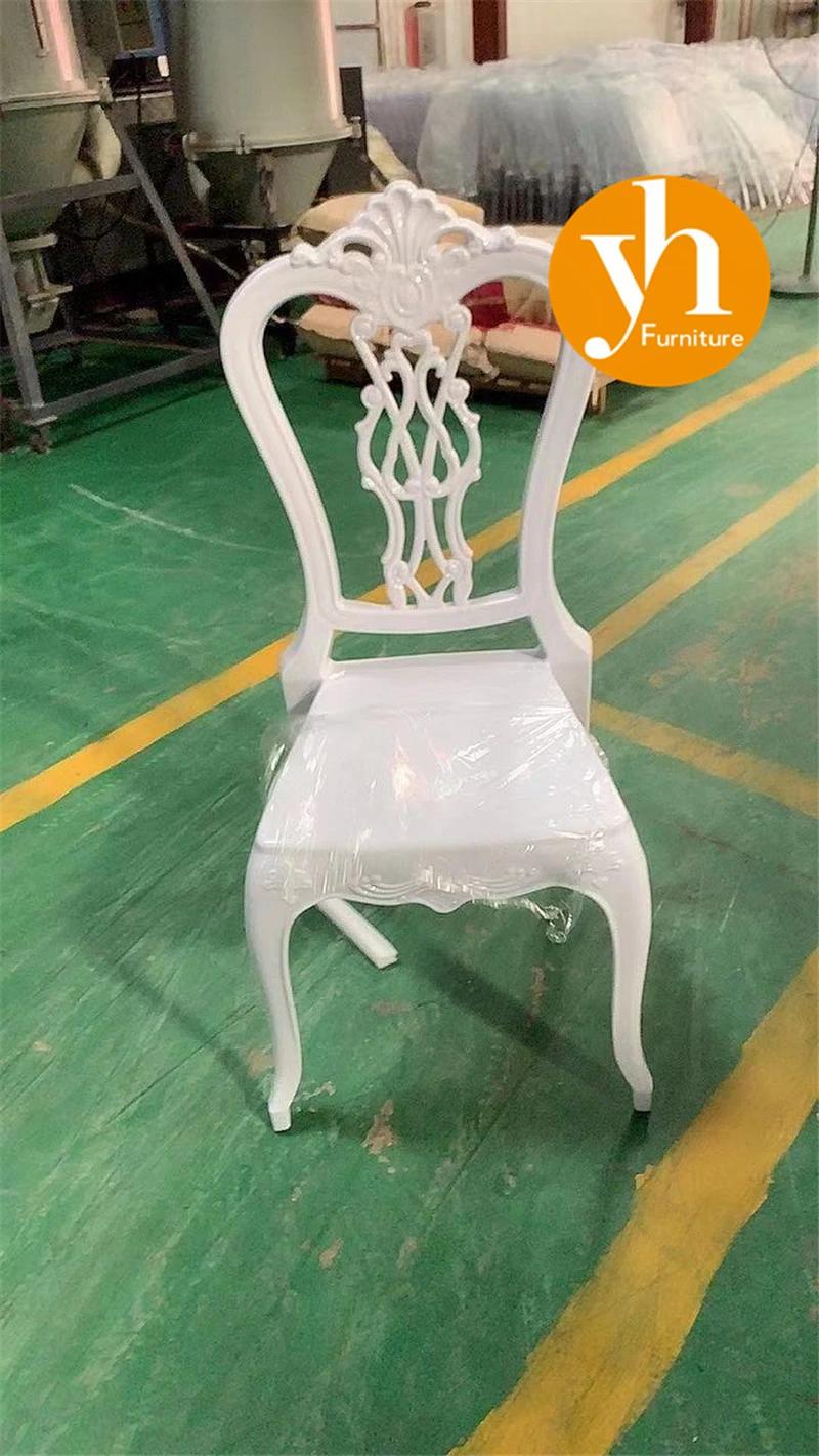 PC Resin Plastic Modern Tiffany Phoenix Chair Used for Event Wedding Banquet Rental Party Church White Chair