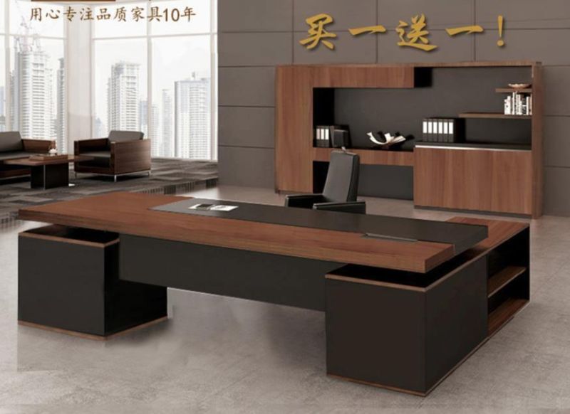 (SZ-OD415) Modern Computer Table Malaysia L Shape Wood Office Desk