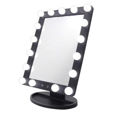 Wholesale Hollywood Makeup Mirror with Light Bulbs for Girl Cosmetic and Salon Makeup