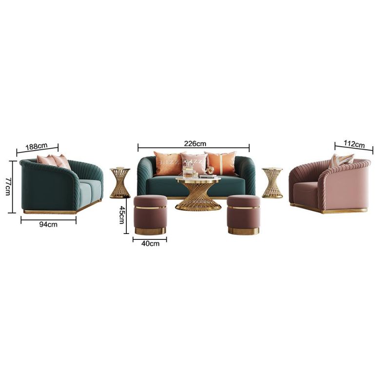 Wholesale Italian Modern Genuine Leather Sofa Set Luxury Living Room Grey Couch Leisure Home Furniture