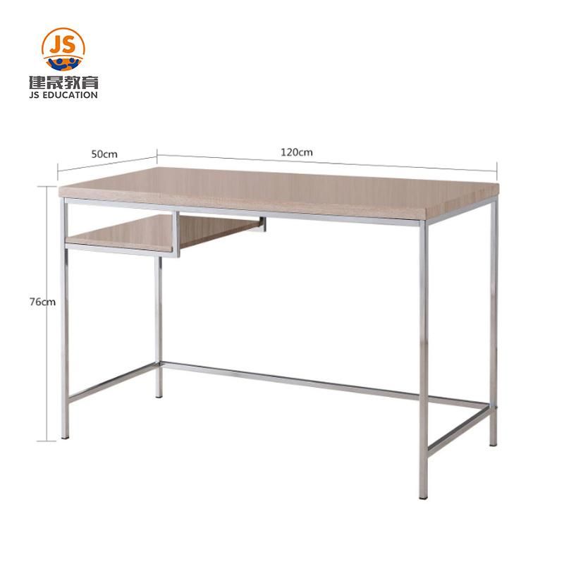 Wood Simple Metal Computer Writing Desk with Shelf