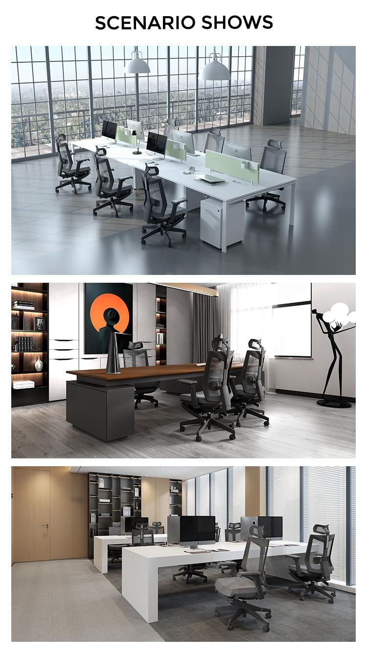 New Design Factory Furniture Modern Ergonomic Swivel Mesh Executive Computer Office Chairs