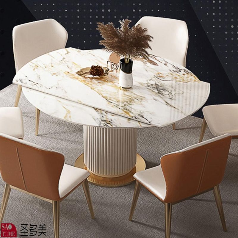 Modern Functional Home Kitchen Furniture Round Dining Table