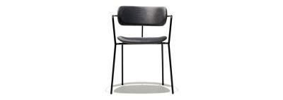 Modern Elegant Living Room Furniture Covered Seat Dining Chair