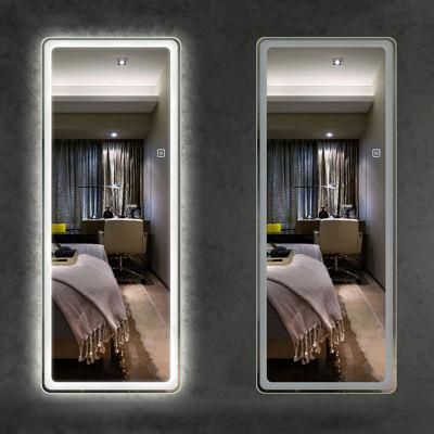 Full Length Large LED Wall Mirror Smart Living Room Furniture Mirror China Factory