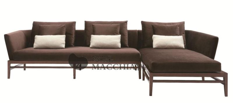 Foshan Living Room Modern Fabric Leather Sofa Furniture