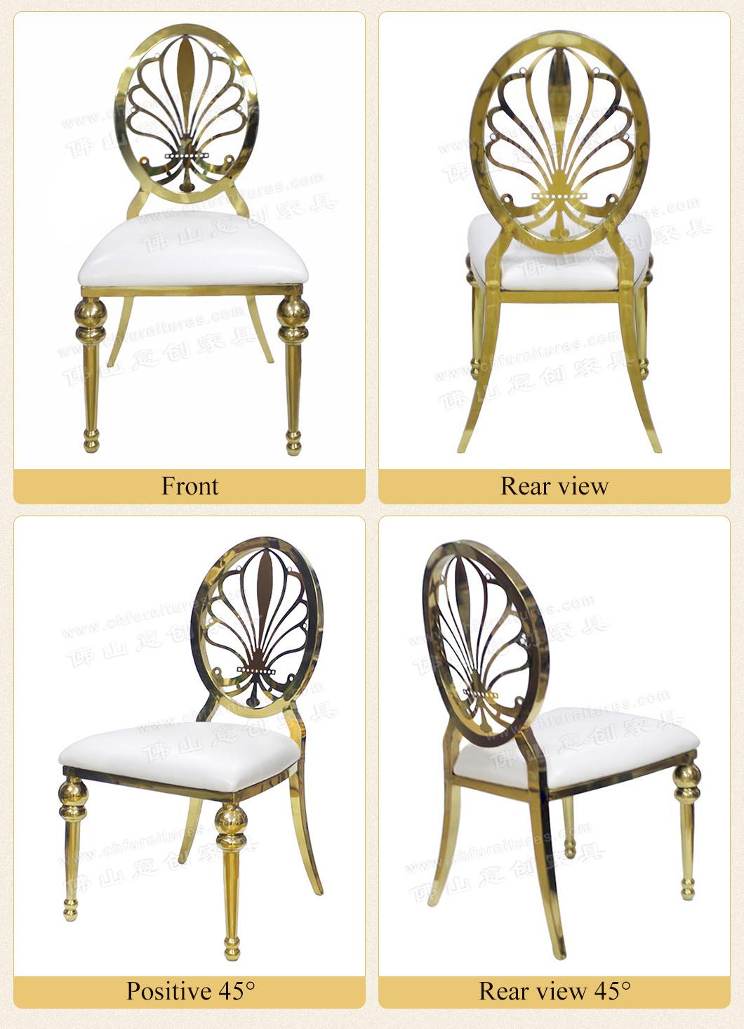 Hyc-Ss46 Foshan Wholesale Fancy Wedding Dining Restaurant Chairs Used
