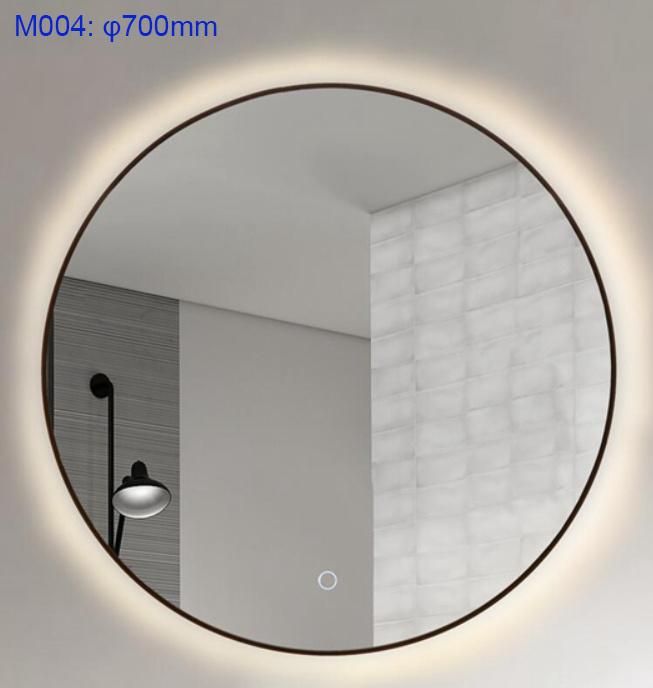 Woma Oval Shape Bathroom LED Smart Mirror Touch Switch Customized Mirror (M028)