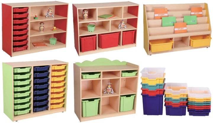 Kindergarten MDF Toy Storage Cabinet&Kids Room Furniture