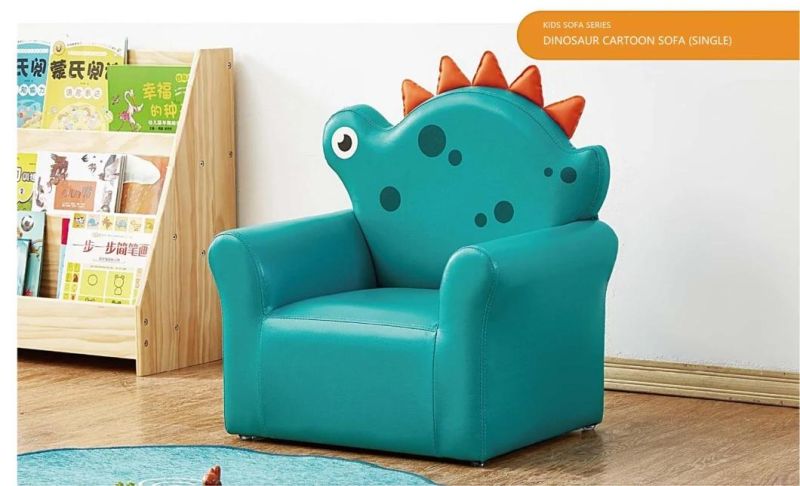 School Study Furniture, Children Furniture Set Sofa, Baby Leather Sofa, Day Care Center Sofa