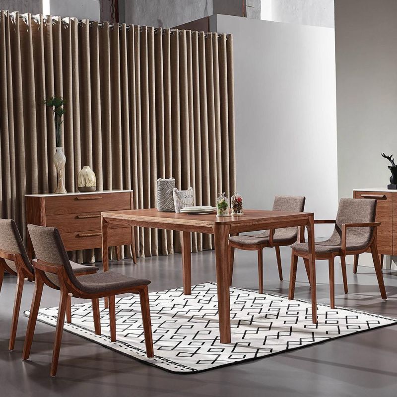 Modern Home Furniture Dining Table Set Wooden Dining Table