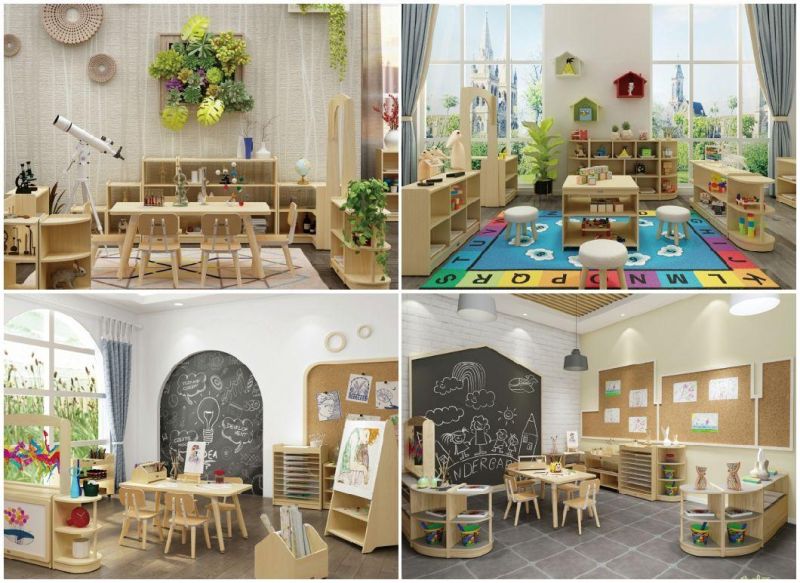 Guangzhou Factory One Stop Solution for Kindergarten Childcare Furniture