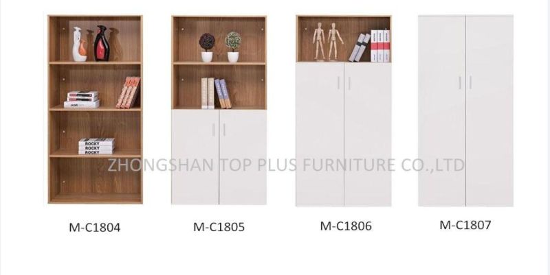 Hot Sale 2-Doors Wooden Office School Bookcase Office Furniture (M-C1805)