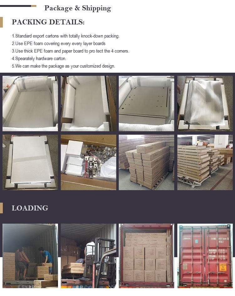 Foshan Factory Royal King Bedroom Furniture Set