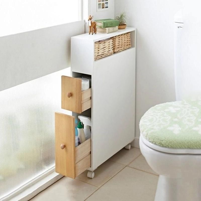 Modern Wooden Toilet Paper Storage Bathroom Cabinets