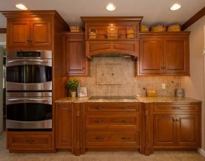 Free Used Painted Solid Cherry Wood Kitchen Cabinets