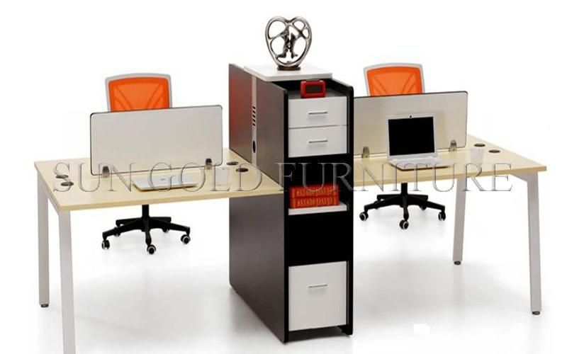 Sample Metal Structure 4 Seats Workstation Office Partition (SZ-WST645)