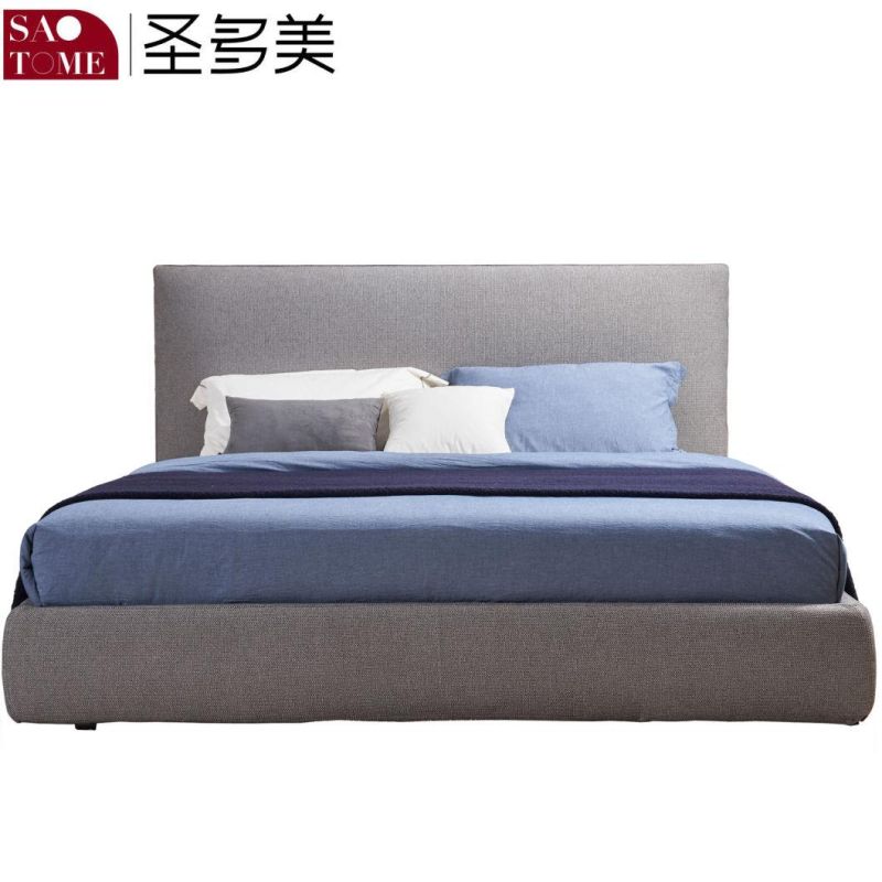 Modern Luxury Hotel Bedroom Furniture 1.5m Cloth King Bed