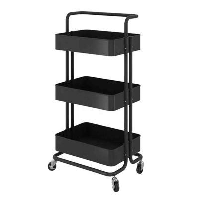 Hot Sale Best Quality Kitchen Rack Trolley Storage Shelf Trolley Cart Rack Storage Rack Trolley Cart