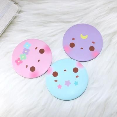 2022 New Portable Desktop Vanity Mirror Beauty Makeup Mirror Price Modern Mini Round LED Light Pocket Makeup Mirror for Sale