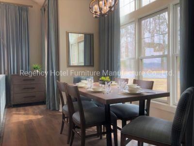 Whloesale Wood Furniture Living Room Furniture Dining Furniture Dining Table and Chairs