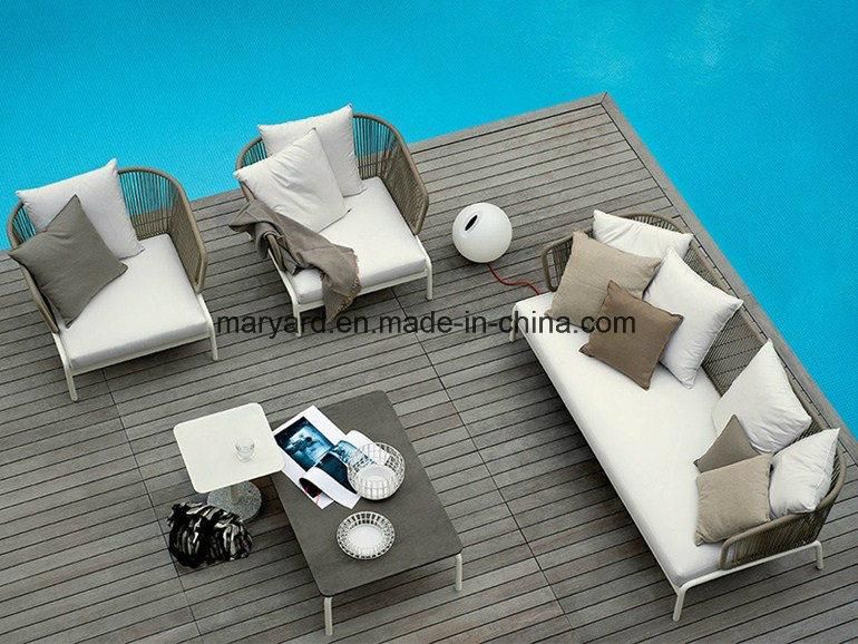 Modern Rattan Garden Sofa Set with Inexpensive Wicker Outdoor Furniture