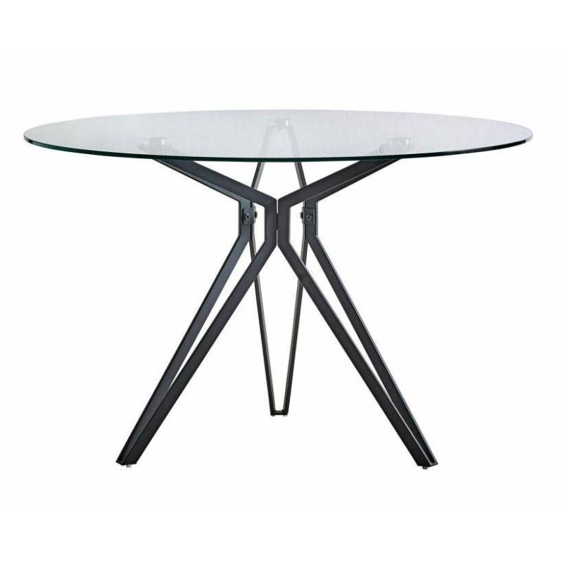 Hot Sale Nordic Modern Dining Room Home Furniture Glass Dining Table