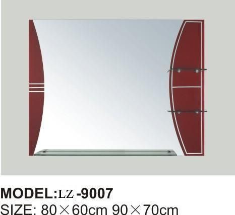 Fashion High-End Bathroom Mirror with Shelves Rectangle