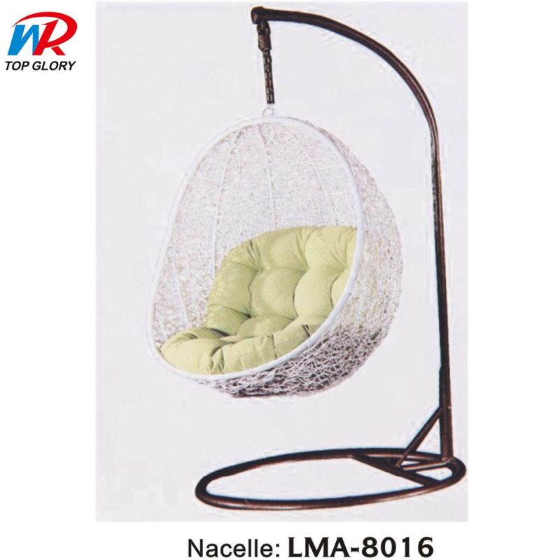 Modern Furniture Water Patio Outdoor Garden Rattan Egg Hanging Swing Chair